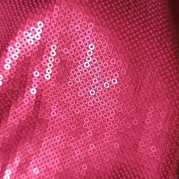 NWT H&M Pink Sequined Sleeveless Top Size 2 - Picture 2 of 5